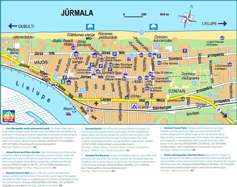 latvia and jūrmala map